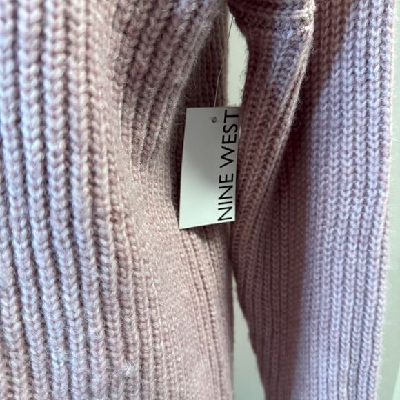 Nine West Women’s Pink Turtleneck Sweater Size S - Picture 3 of 5